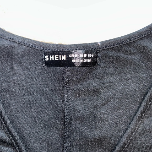Shein One Piece Black Romper - Picture 2 of 2